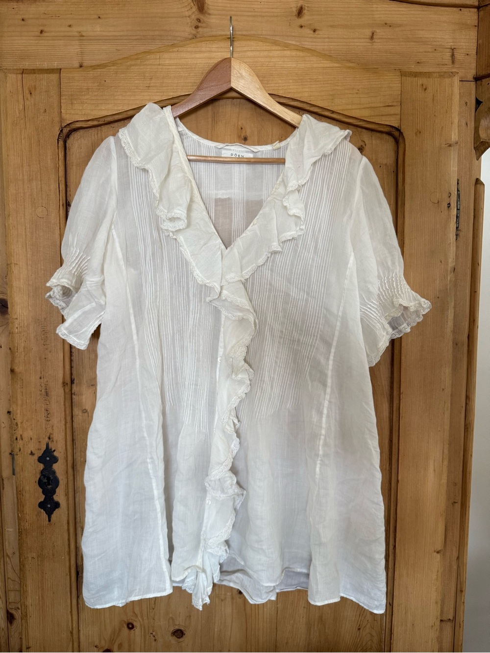 DÔEN
Piper Ruffled Minidress - Picture 2 of 7